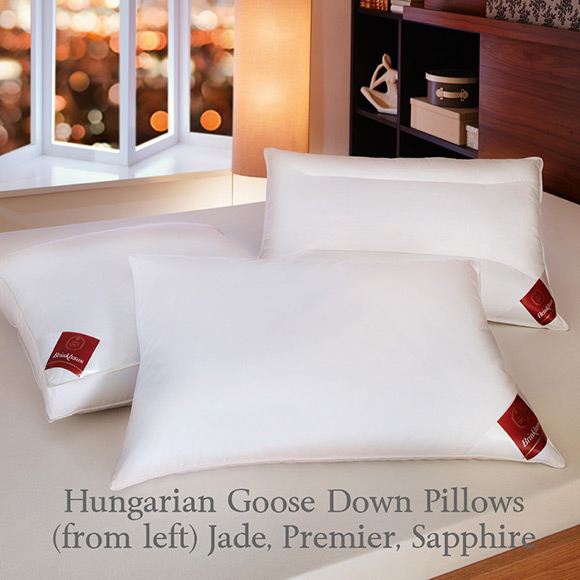 Brinkhaus The Premier Pillow, Hungarian White Goose Down